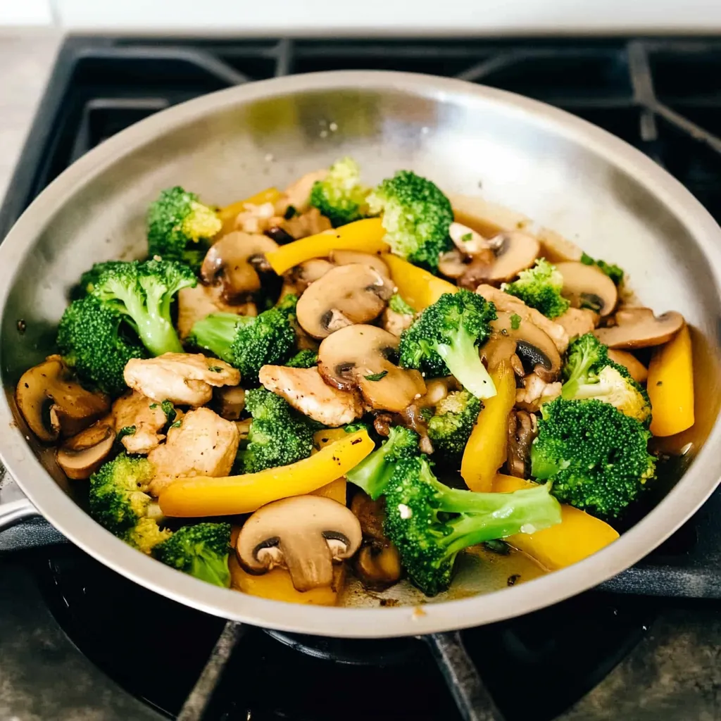 Garlic Chicken Stir Fry Recipe