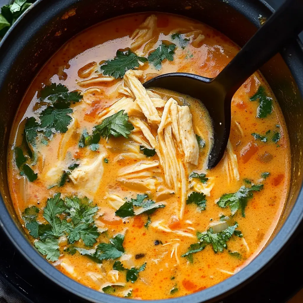 Cozy Thai chicken soup