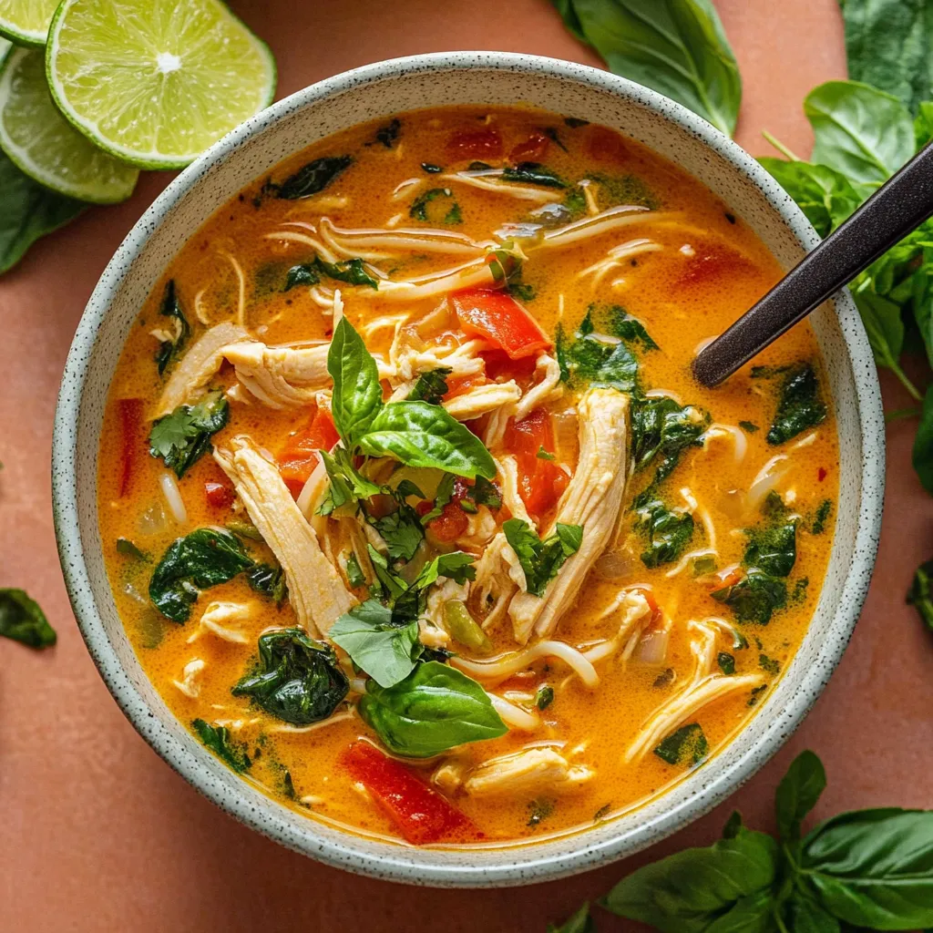 Thai Chicken Curry Soup Recipe