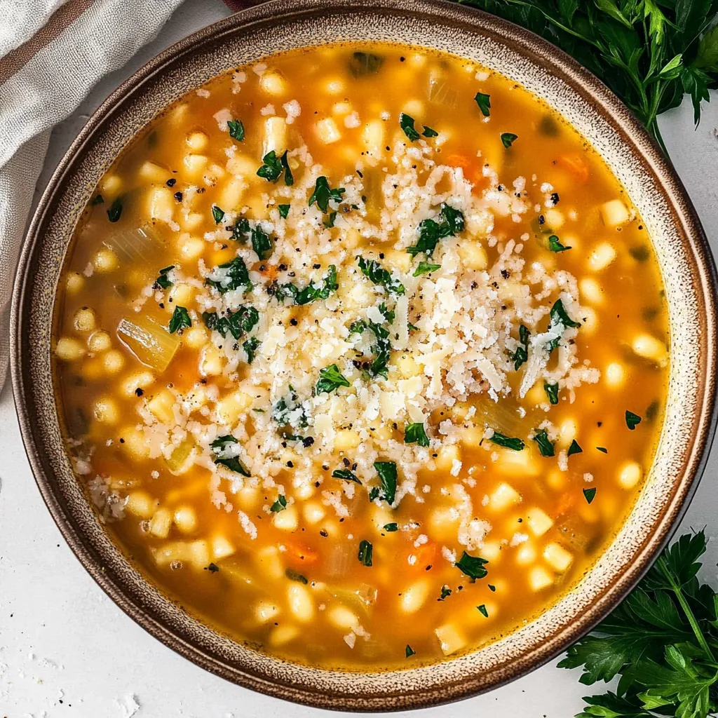 Italian Pastina Soup
