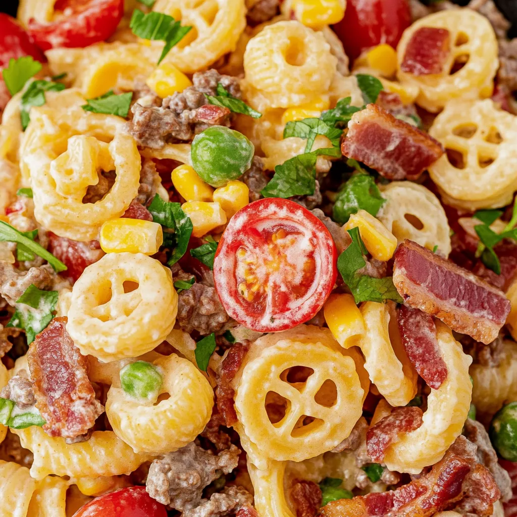 Loaded Cowboy Pasta Salad