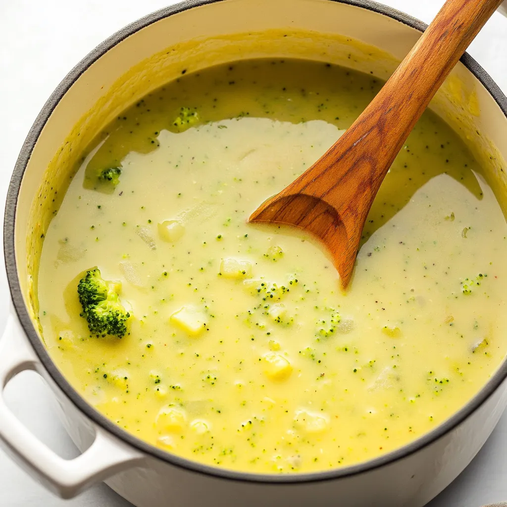Creamy Broccoli Cheese Soup