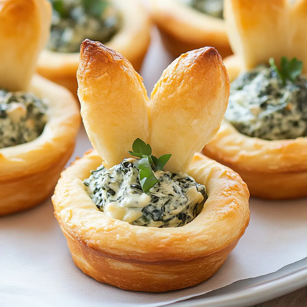 Easter Bunny Crescent Bites