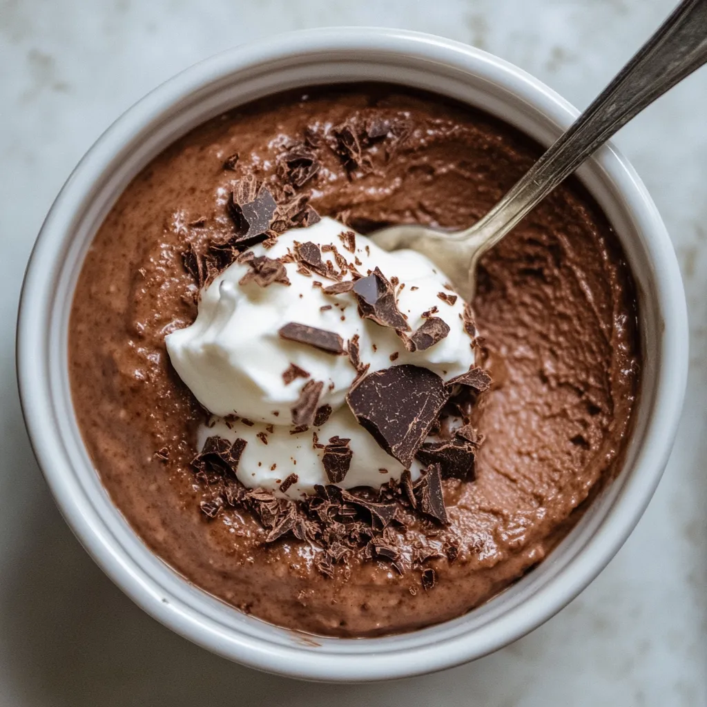 Quick Two-Ingredient Chocolate Mousse