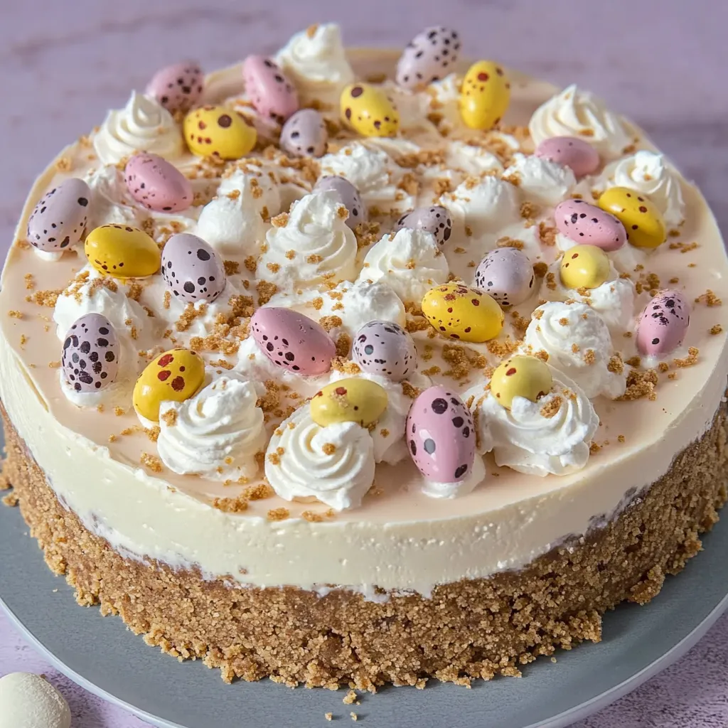 Mini Egg Cheesecake