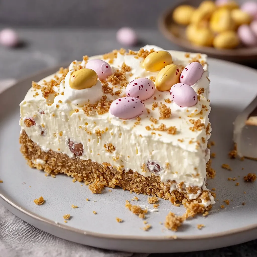 Easter no-bake cheesecake treat