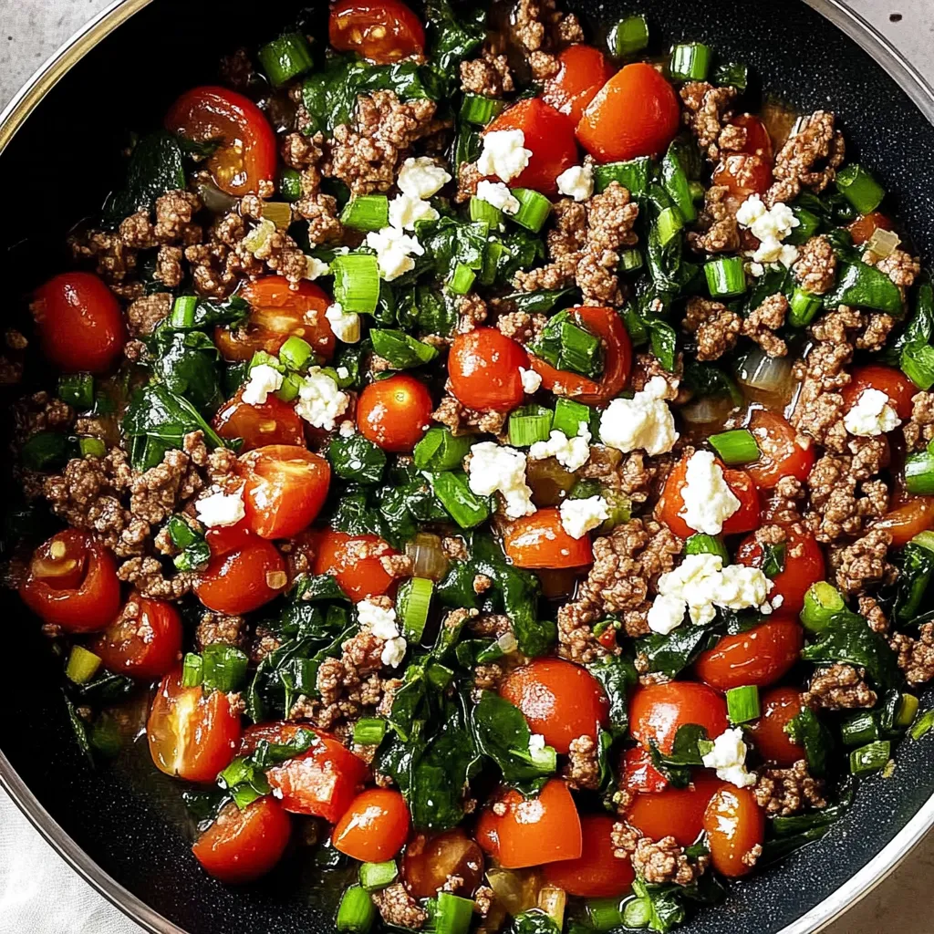 Quick Mediterranean Beef Stir Fry