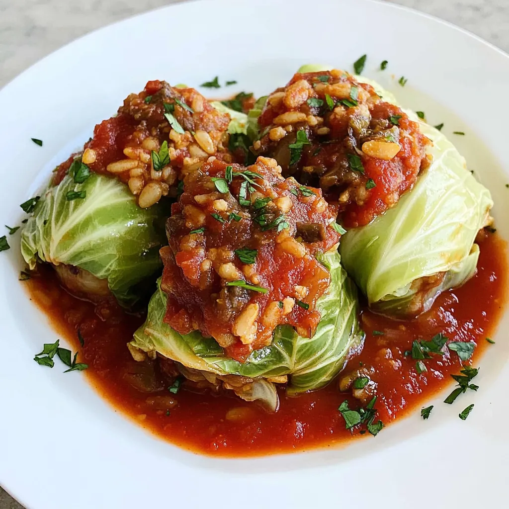 Vegan Cabbage Rolls