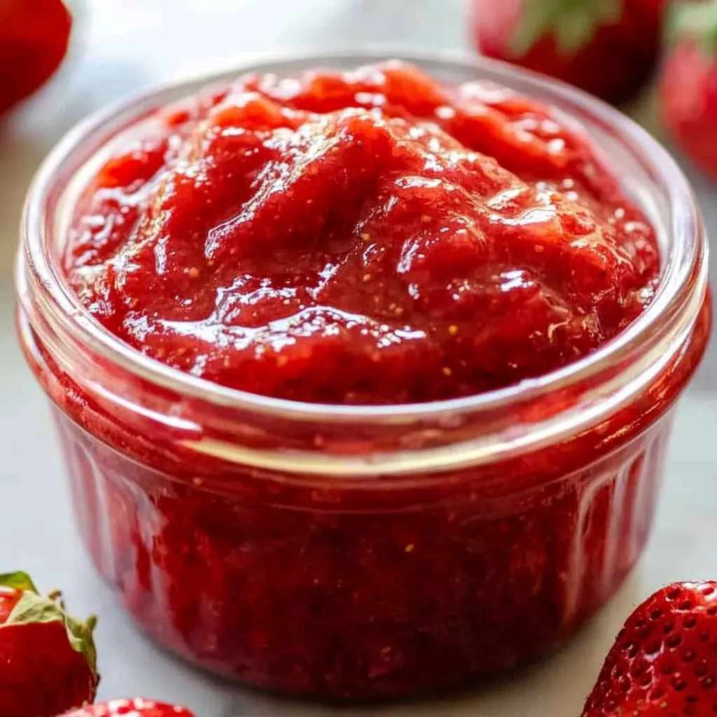 Homemade Strawberry Sauce
