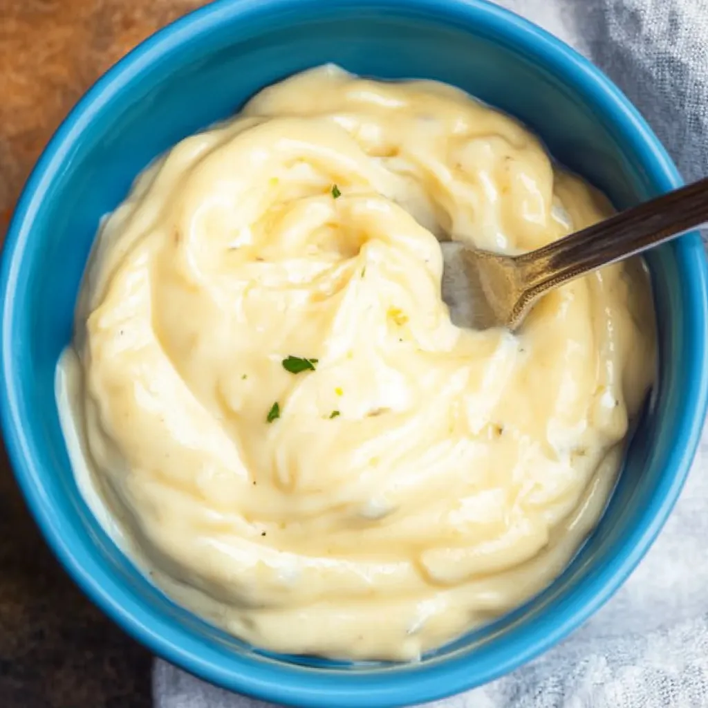 Creamy Roasted Garlic Sauce