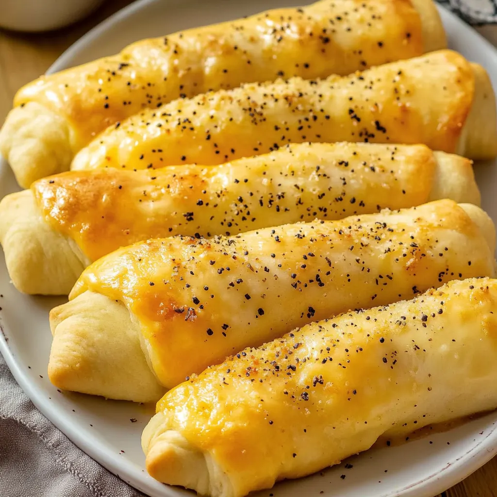 Ham and Cheese Sticks