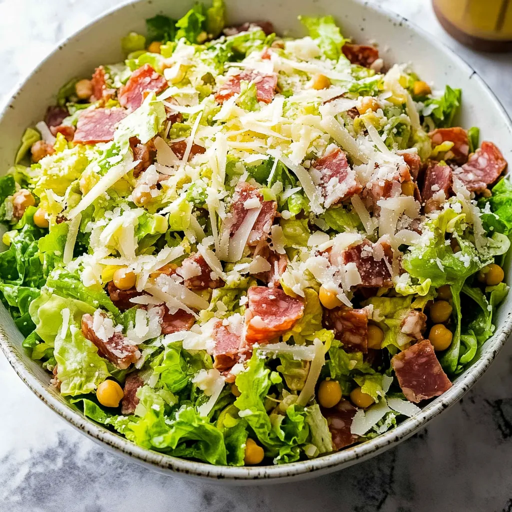 Famous Italian chopped salad