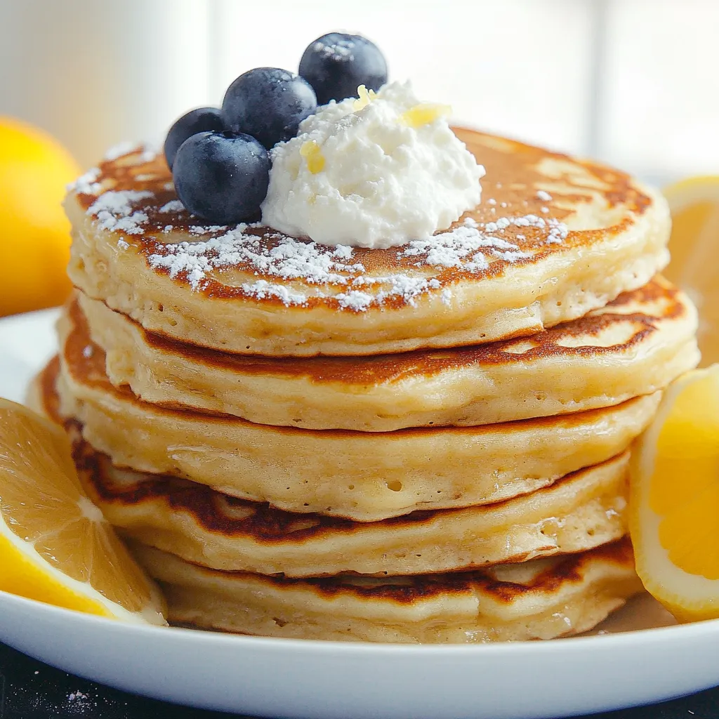 Lemon Ricotta Pancakes