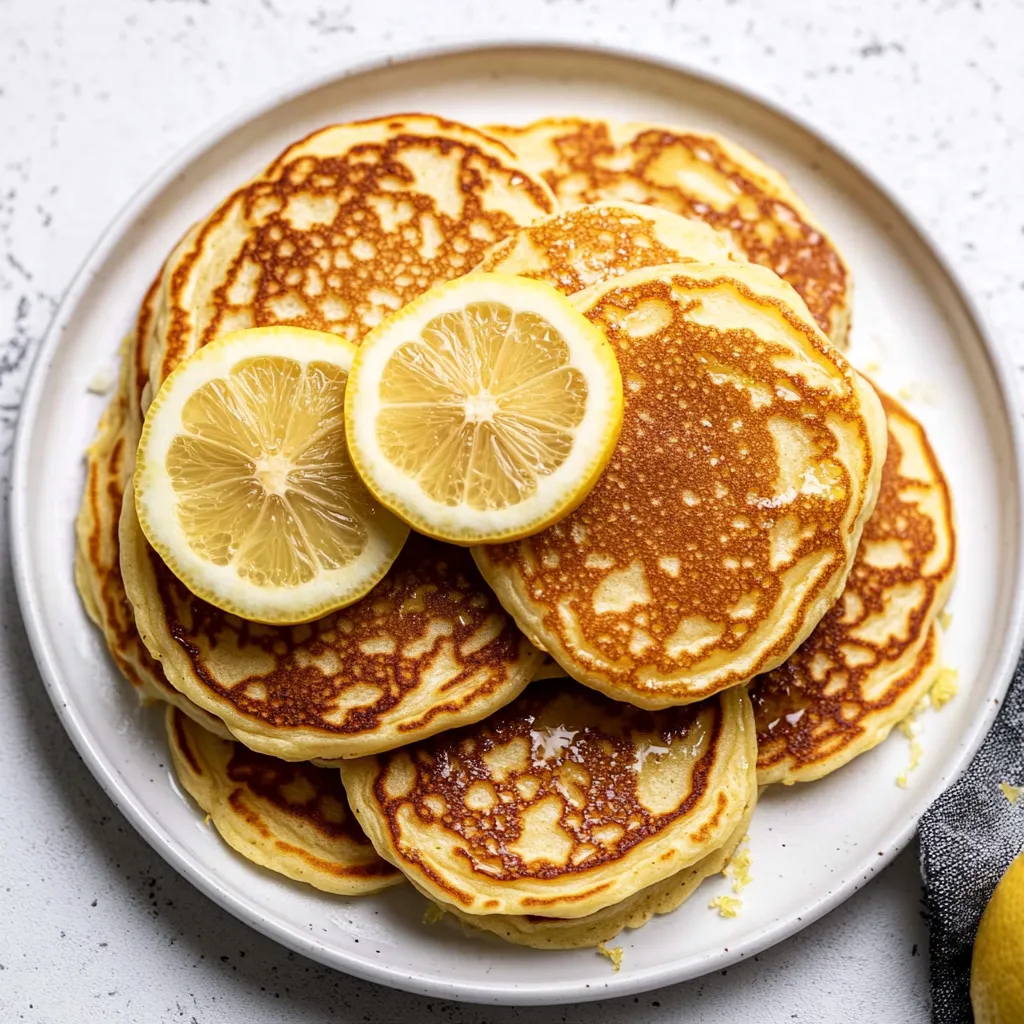 Fluffy Lemon Ricotta Pancakes