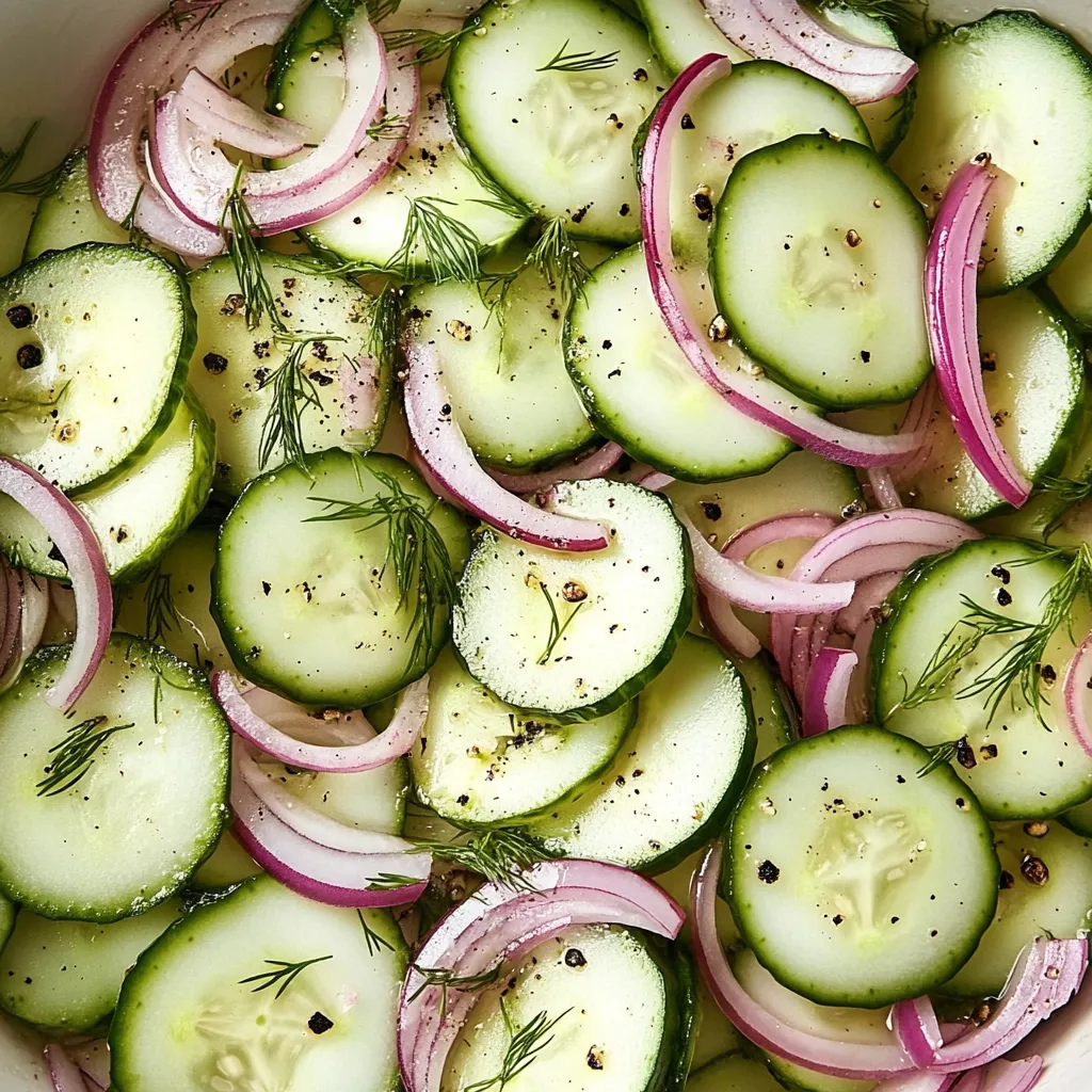 Quick Cucumber Salad