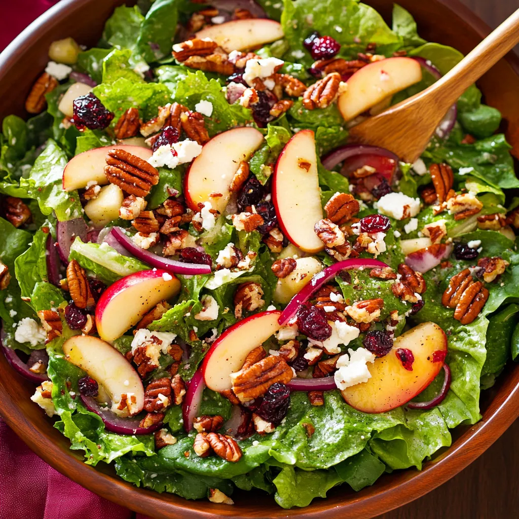 Fresh Apple Pecan Salad