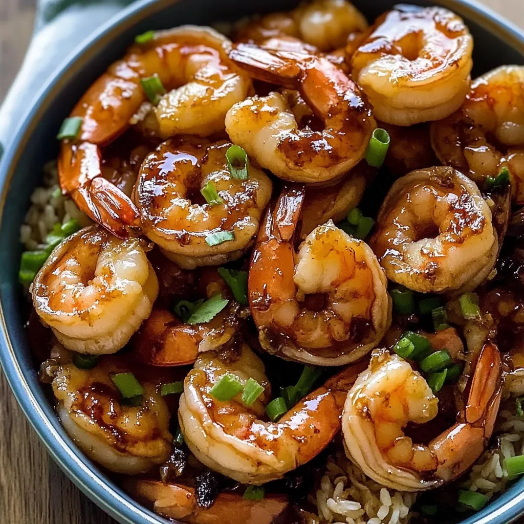 Honey Garlic Shrimp