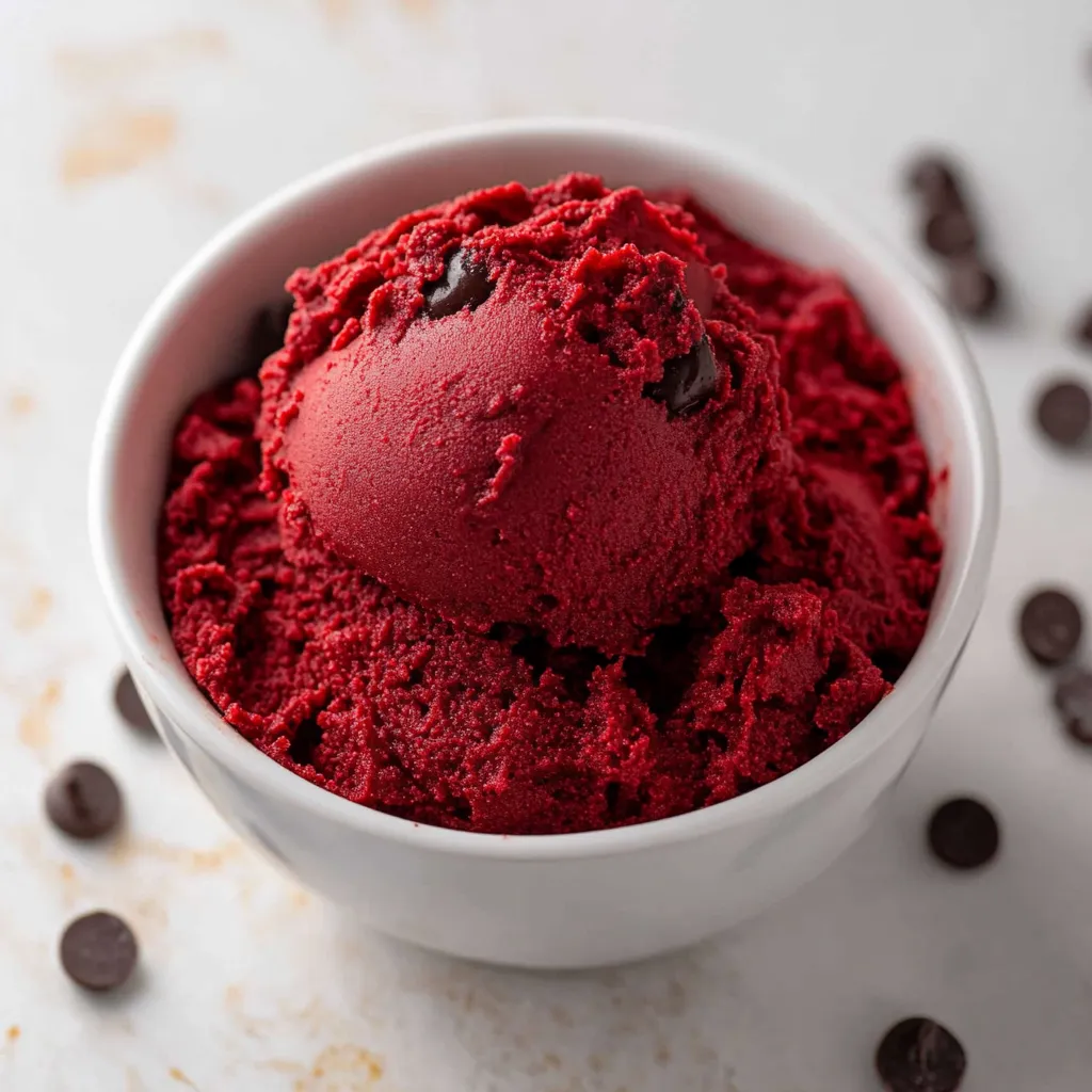 Red Velvet Edible Cookie Dough