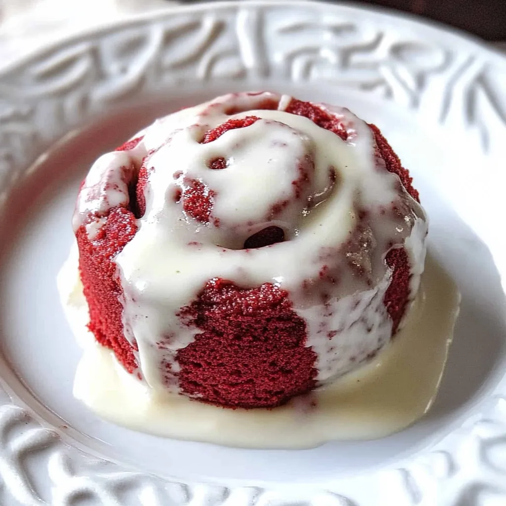 Red Velvet Cinnamon Rolls