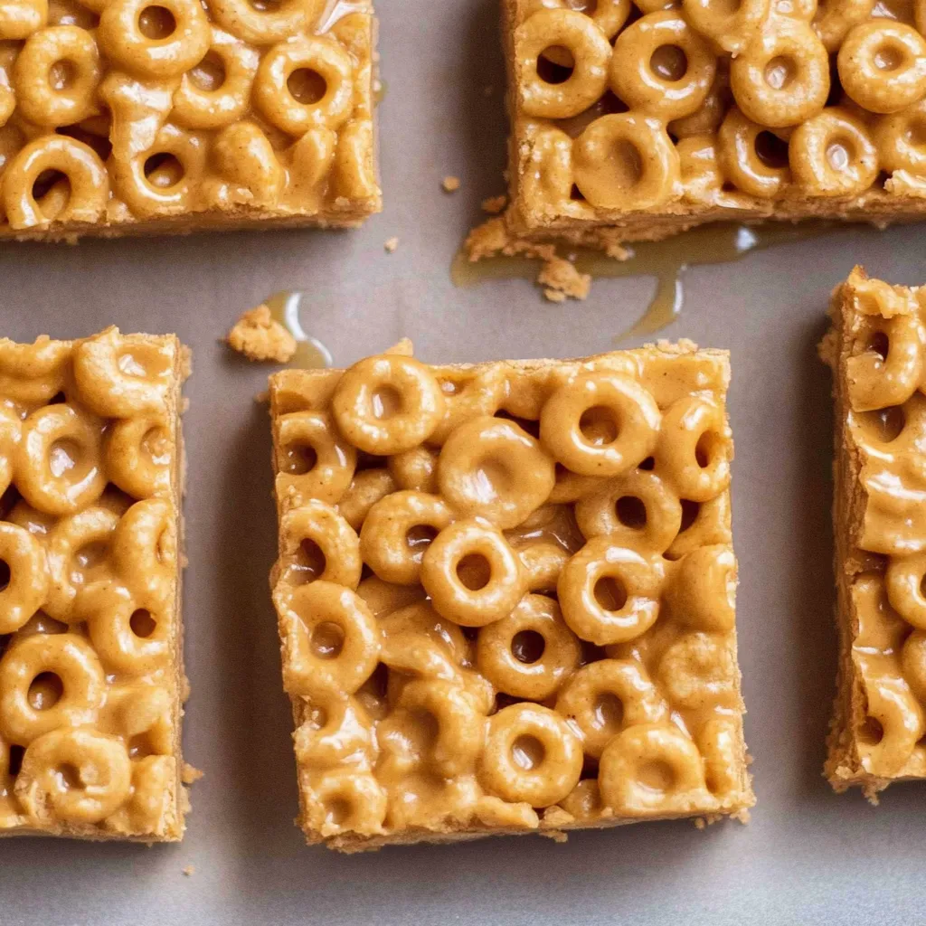 Peanut Butter Cheerio Bars