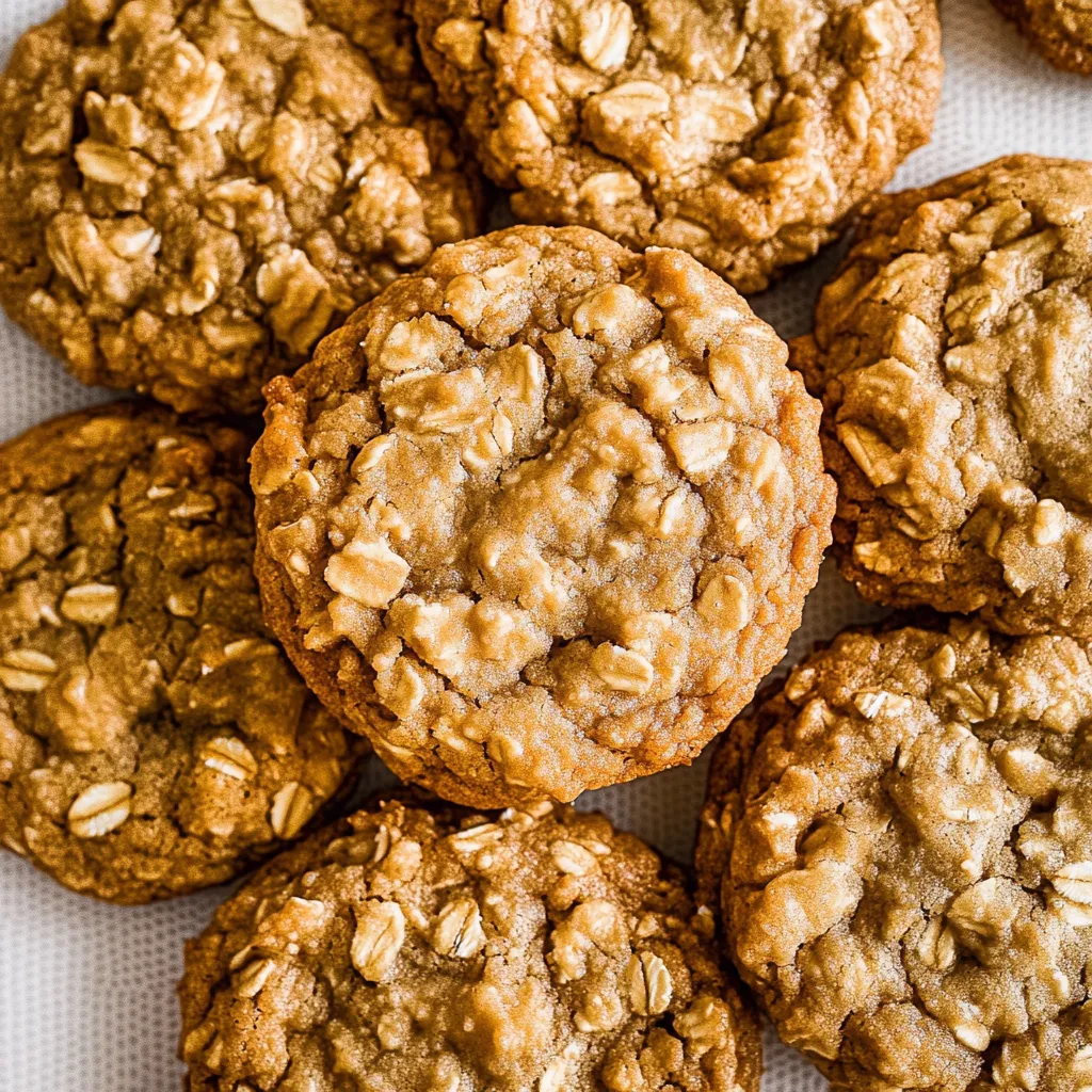 Peanut Butter Oatmeal Cookies