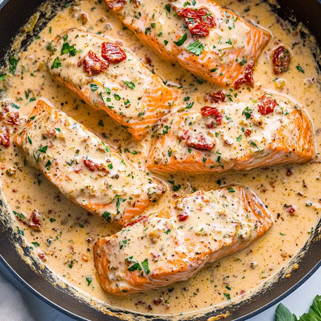 Irresistible Creamy Salmon Dish
