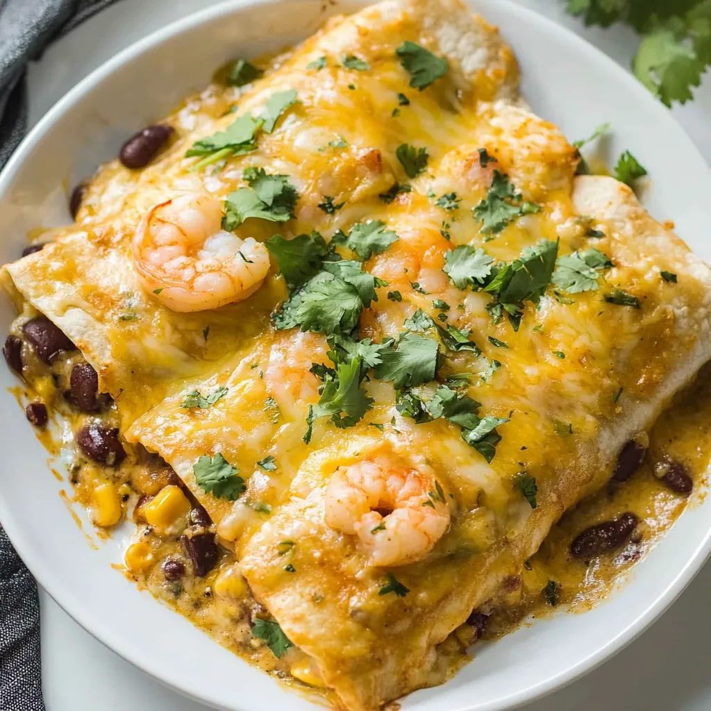 Shrimp Enchiladas
