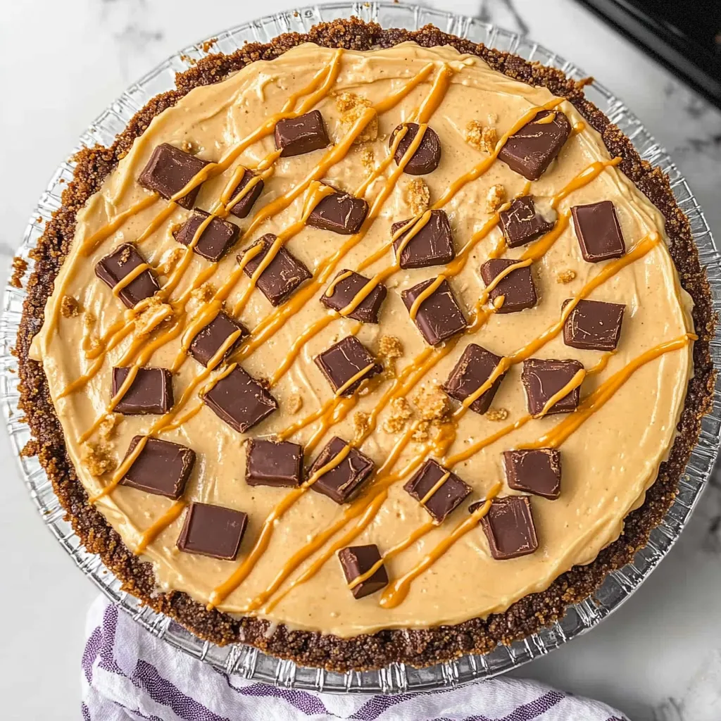 Easy No-Bake Peanut Butter Pie