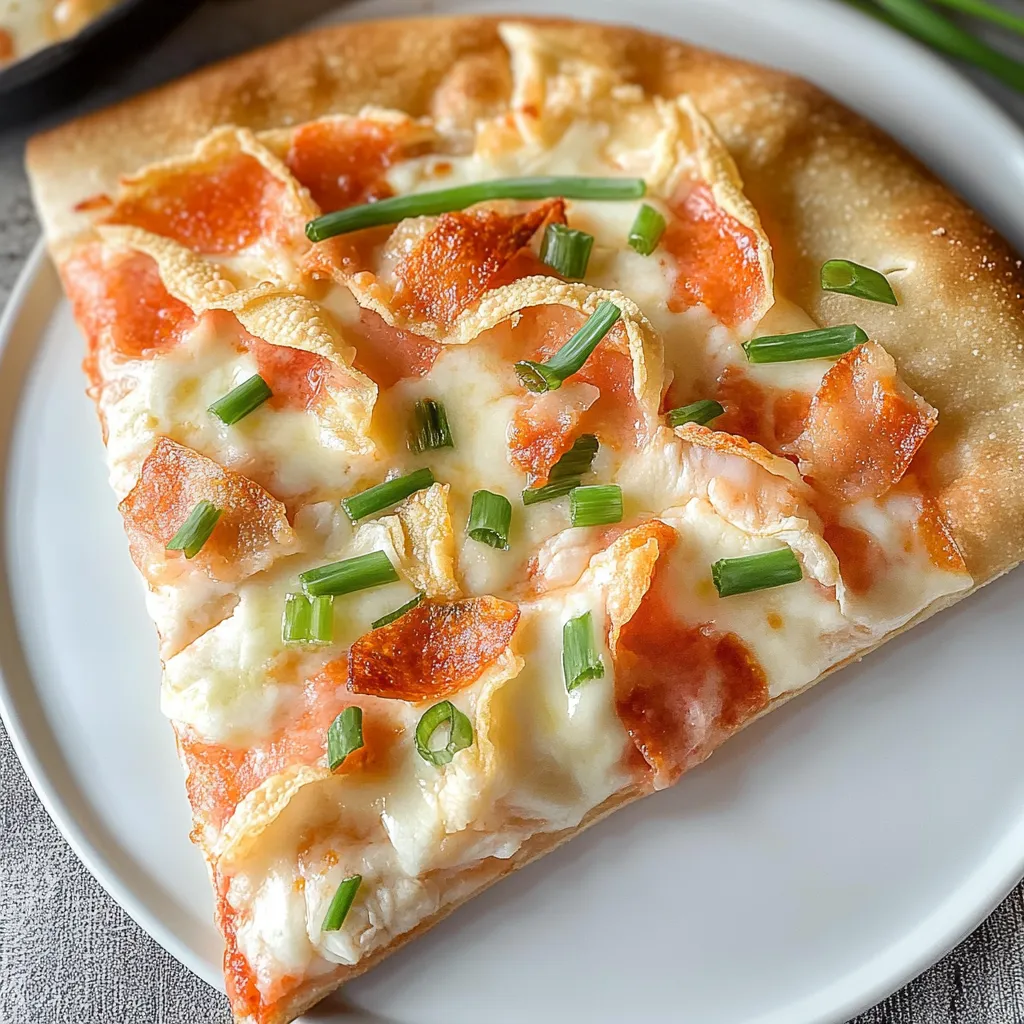 Crab Rangoon Pizza