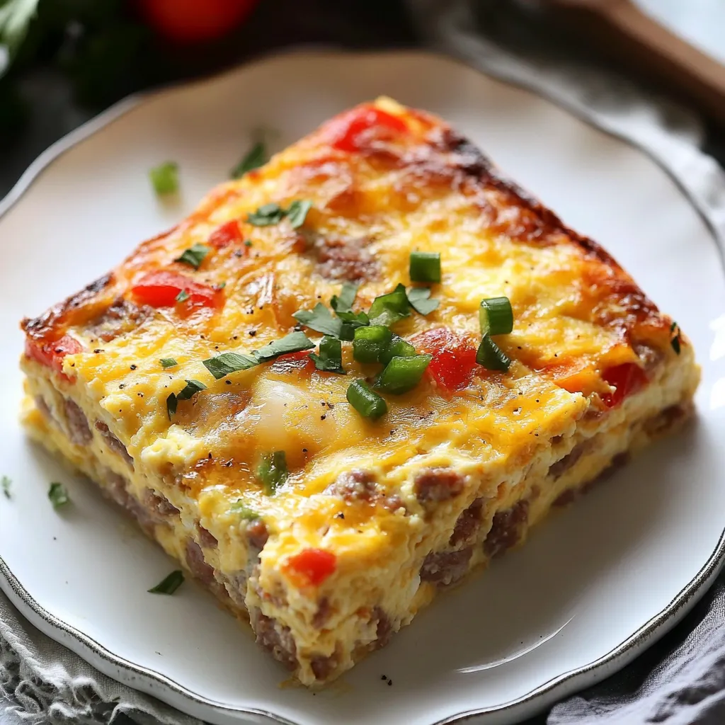 Cottage Cheese Egg Bake
