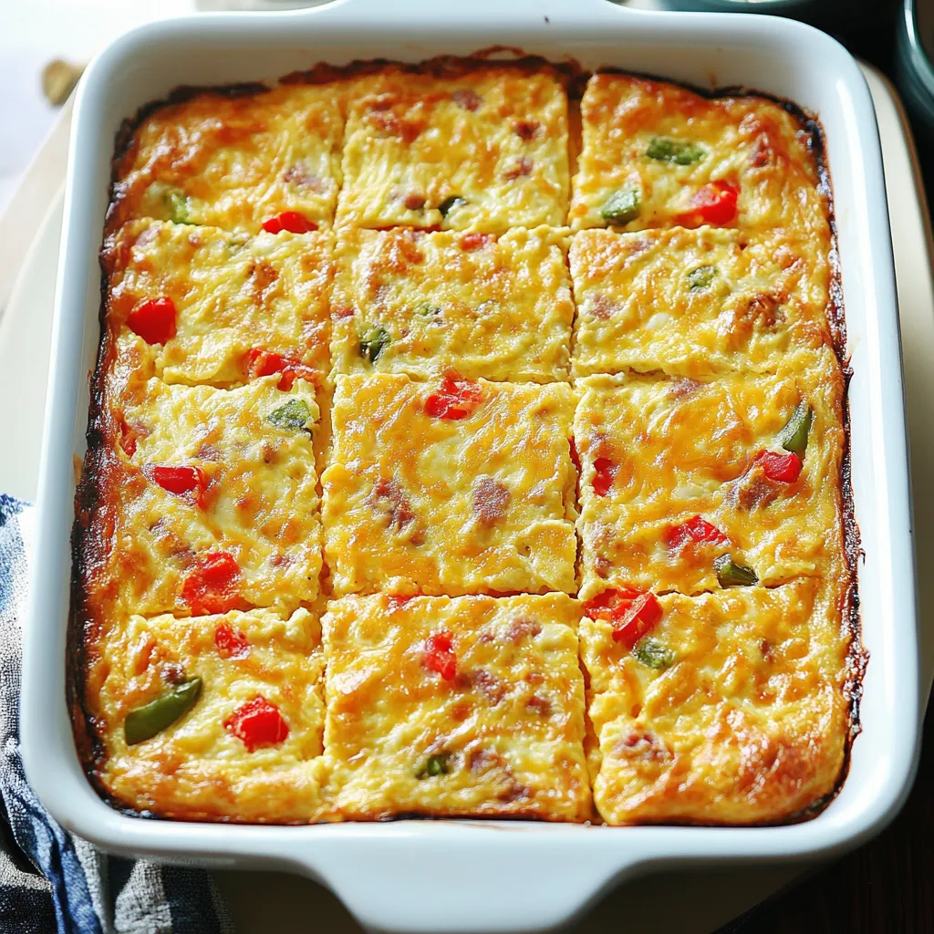 Protein-packed breakfast casserole