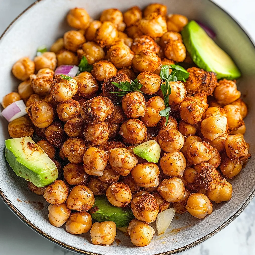 Crispy Roasted Chickpeas