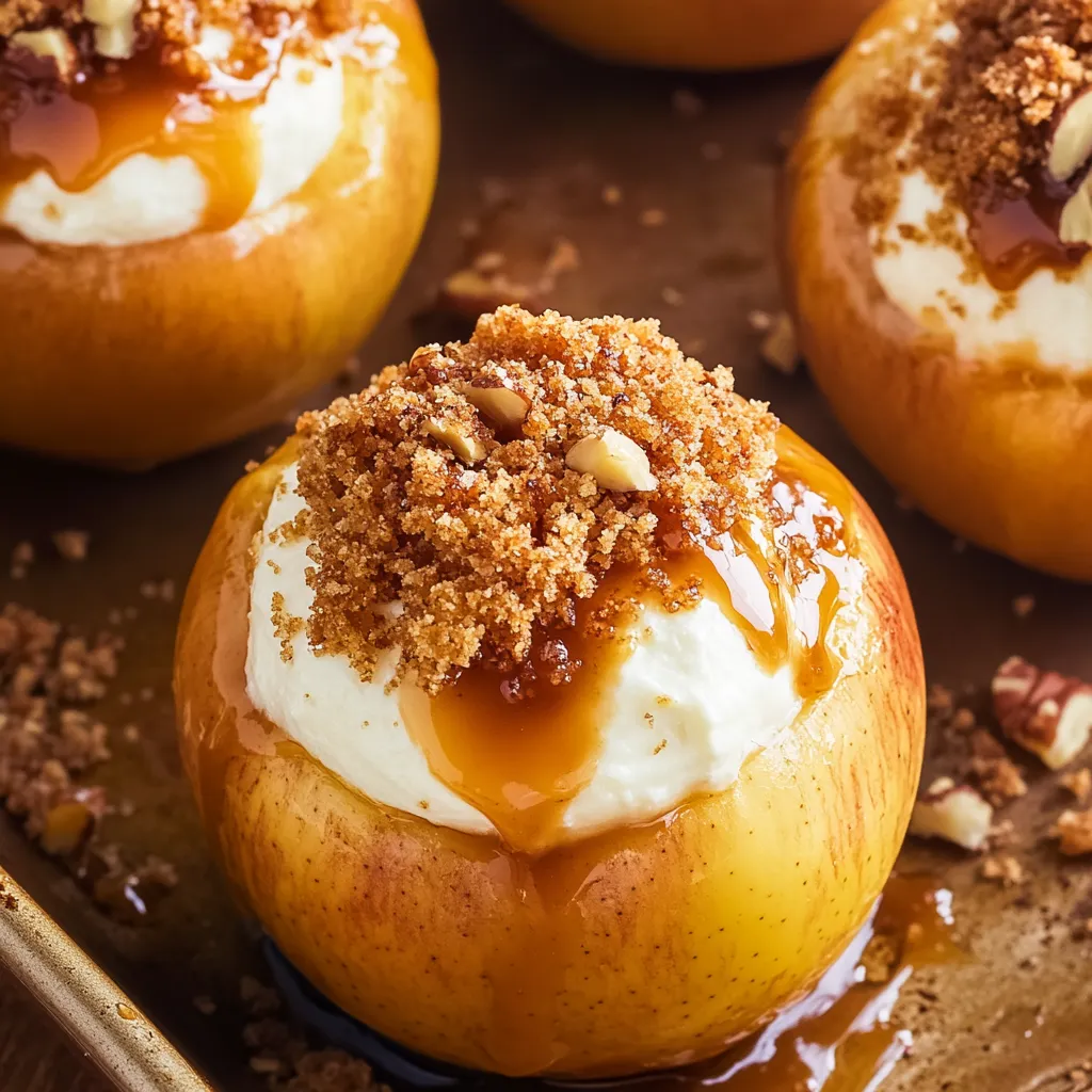 Easy baked apple dessert