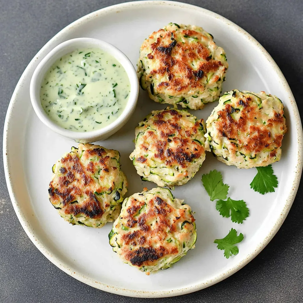 Chicken Zucchini Poppers