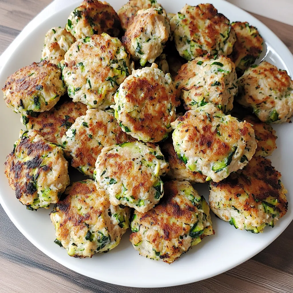 Tasty Chicken Zucchini Poppers