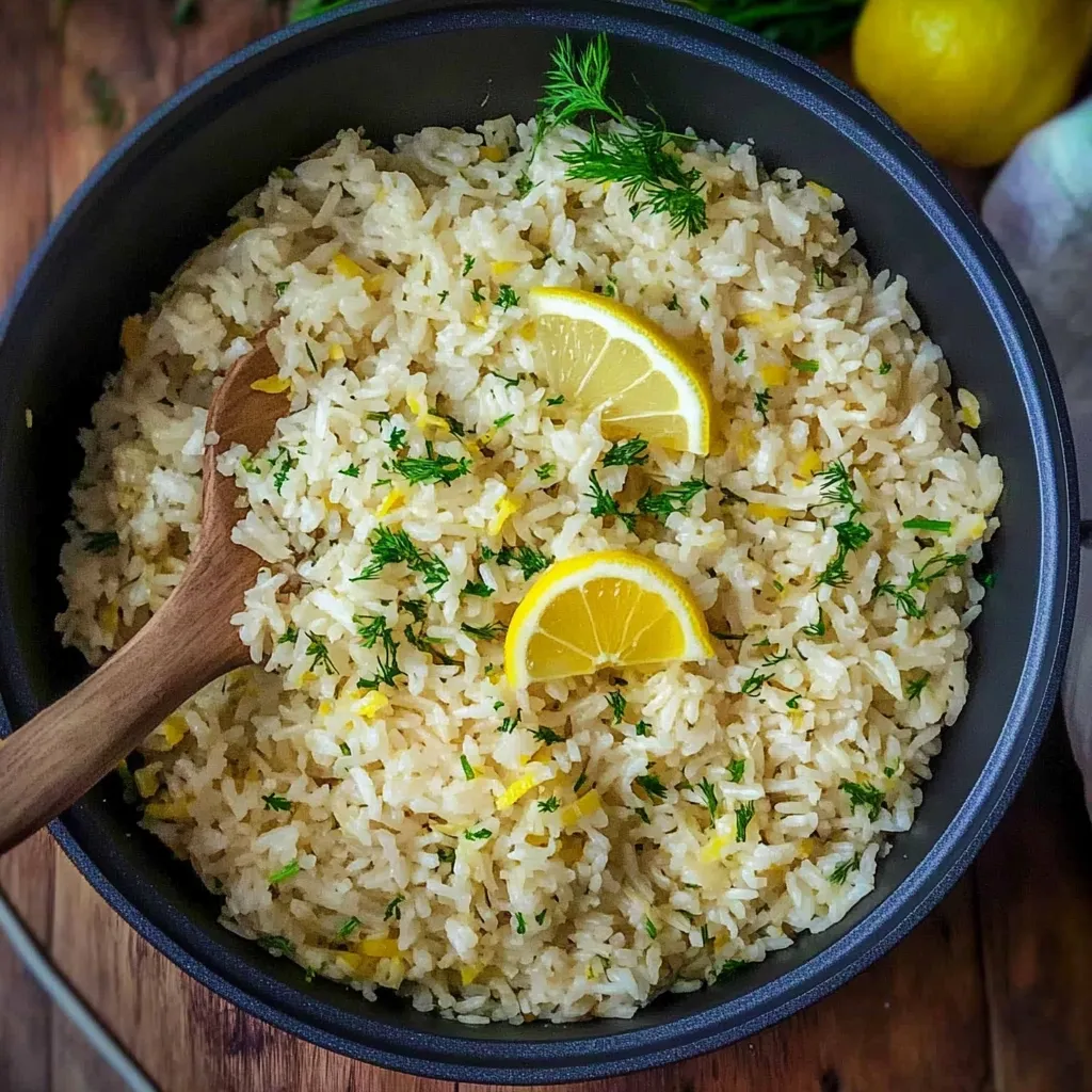 Easy Greek Lemon Rice
