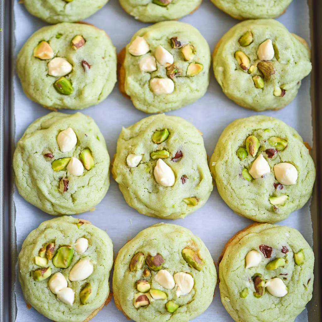 Sweet Pistachio Cookies