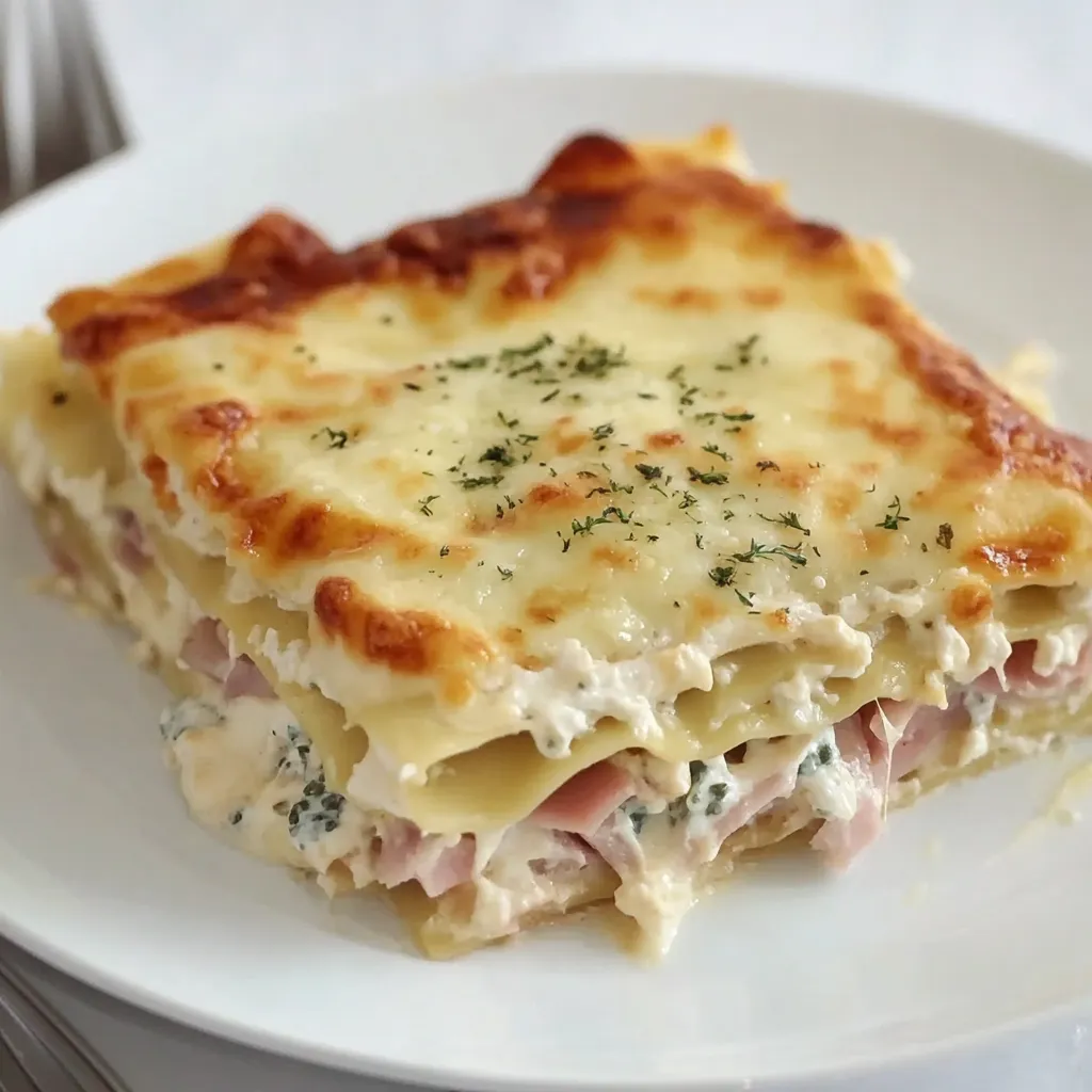 CHICKEN CORDON BLEU LASAGNA