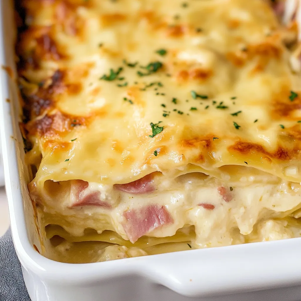 best chicken cordon bleu lasagna recipe