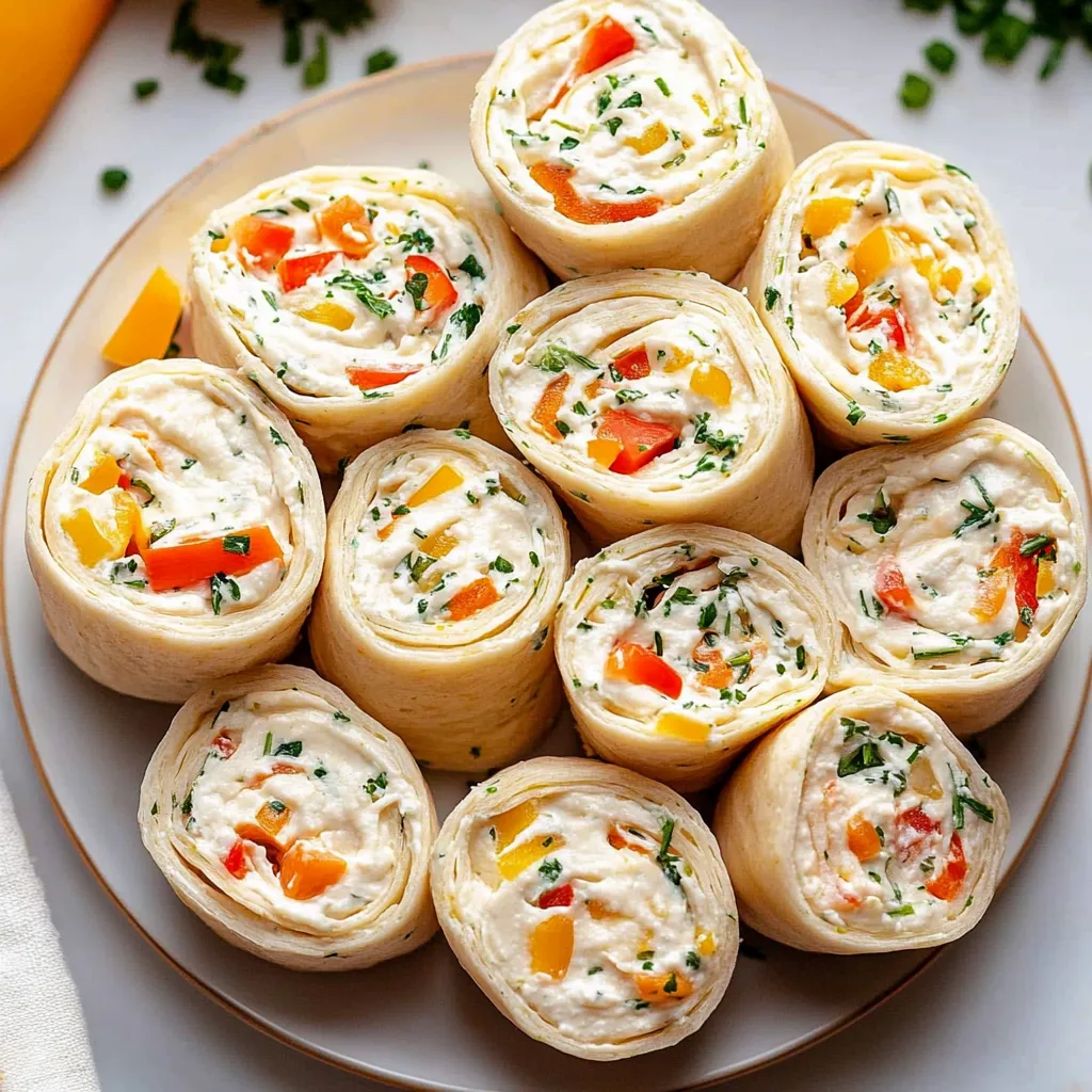 Cream Cheese Tortilla Roll Ups