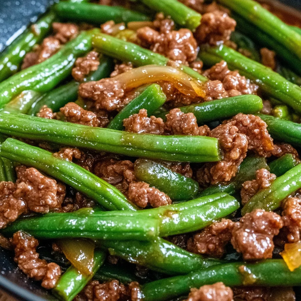 Easy Beef Green Bean