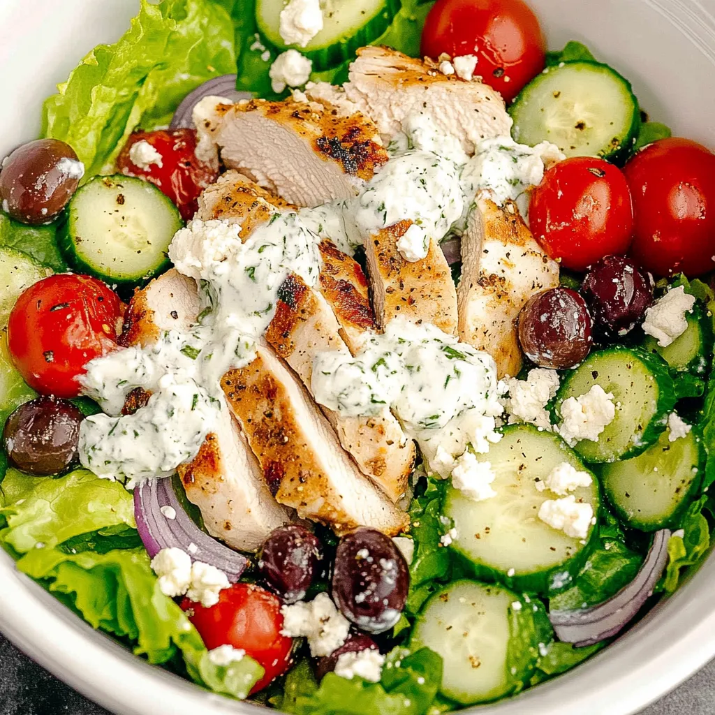 Tzatziki Chicken Salad