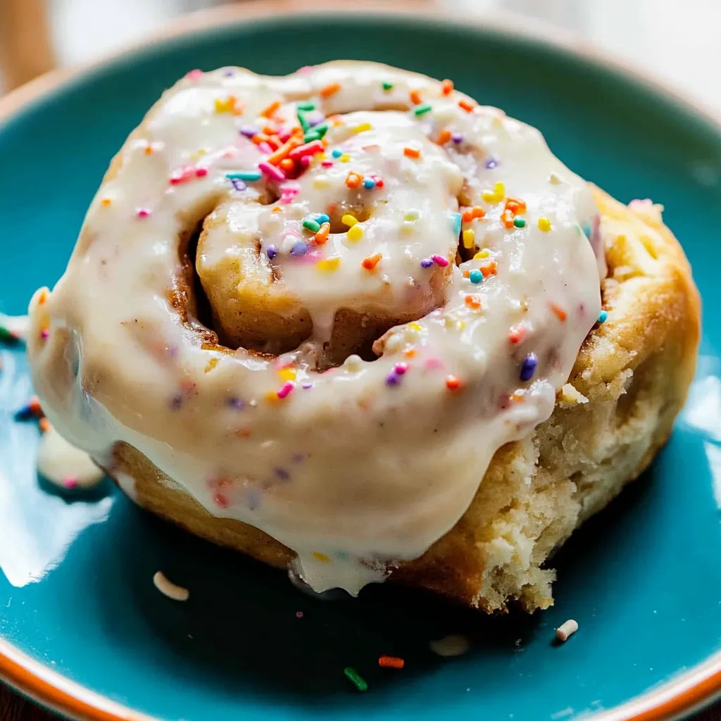 Funfetti Cinnamon Rolls