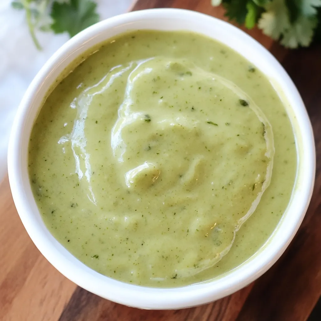 Creamy Poblano Sauce