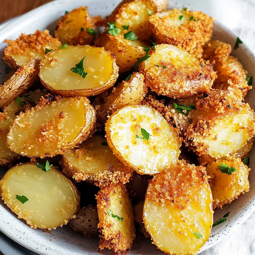 Parmesan Crusted Potatoes