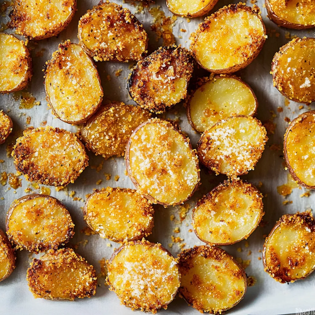 Crispy Parmesan Potatoes