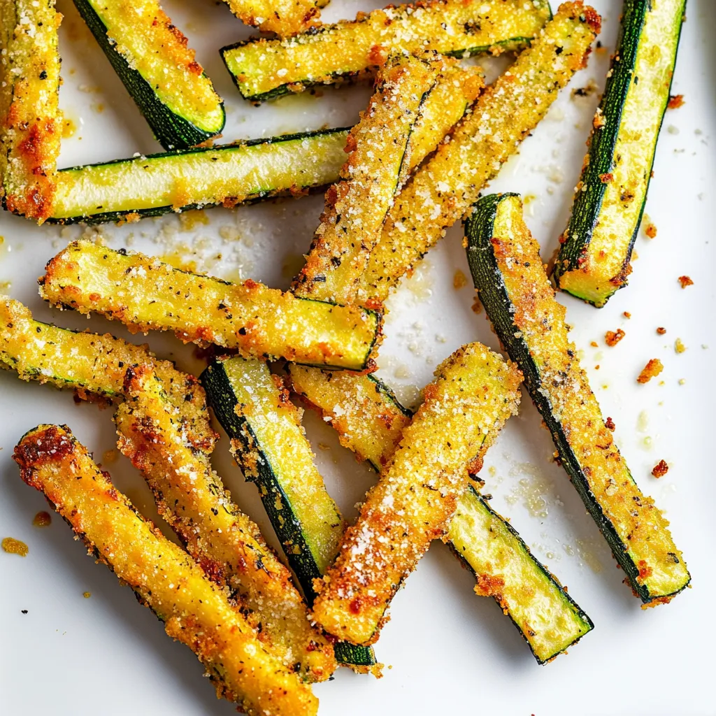 Crispy Baked Zucchini Fries
