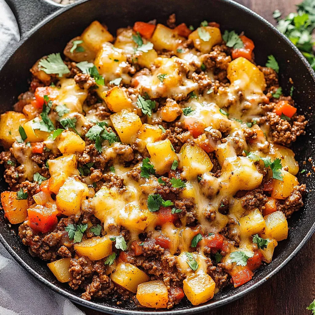Easy Mexican Beef Skillet