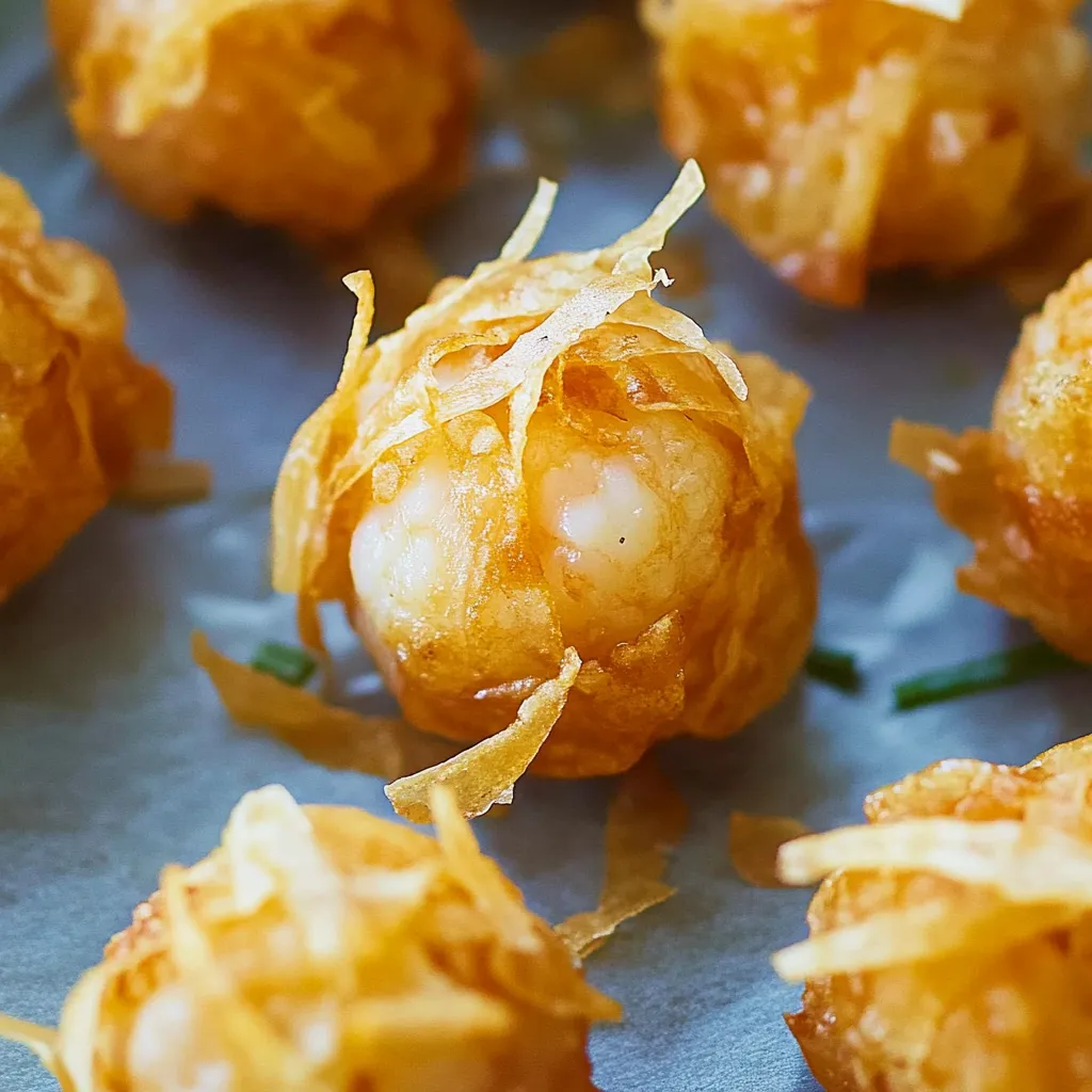 Fried Shrimp Balls