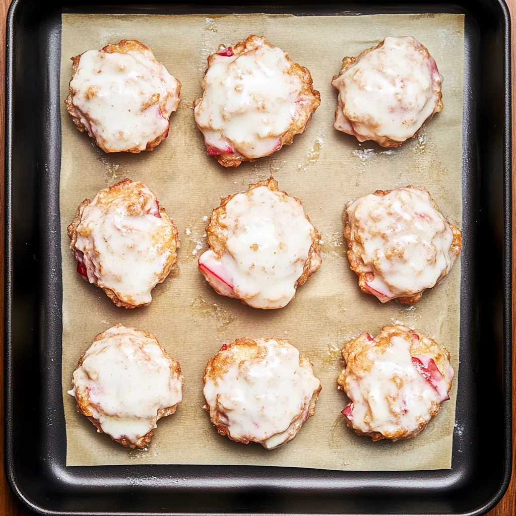Sweet Rhubarb Fritters